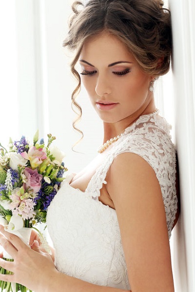 Upstyles for brides at Ghost in London and Essex